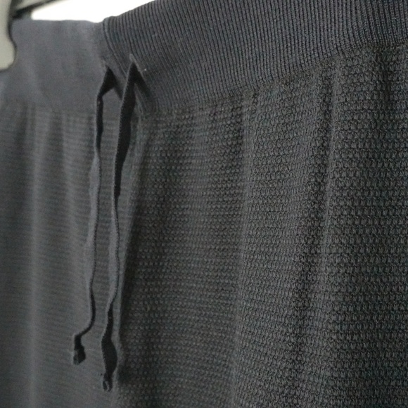 John Smedley Men's 100% Merino Wool Knit Sweatpants - Navy Blue - Size Medium - Picture 4 of 10